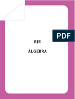 Cuadernillo Matematica - Eje Algebra