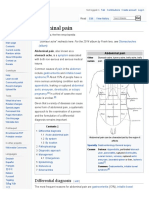 Abdominal Pain: Differential Diagnosis