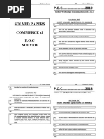 Section "B" Short Answer Questions (35 Marks) : Section "A" (Multiple Choice Questions) (M.C.QS.)