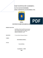 2° Examen Desarrollado - Sísmica