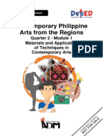 Contemporary Philippine Arts From The Regions 12 Q2 M1 Materials