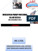 Prinsip Profesional Dalam Bekerja 1