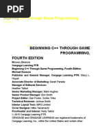 Beginning C - Through Game Prog - Michael Dawson