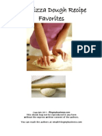 Five Pizza Dough Recipe Favorites