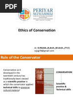 Ethics of Conservation