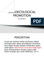 7.2. Socioecological Promotion