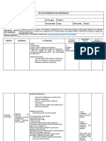 Plan de Experiencia de Aprendizaje Tres