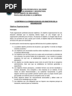 Iv.2 La Entrega A La Consecucion de Los Objetivos Organizacionales