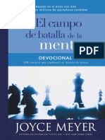 Devocional El Campo de Batalla de La Mente 100 Consejos Que Cambiarn-Dev 26