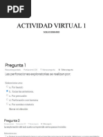 Actividad Virtual 1. Solucionario