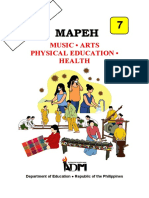 Mapeh 7: Music - Arts Physical Education - Health