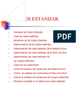 Costos Estandar