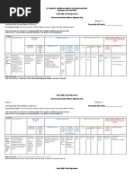 St. Francis Xavier Academy of Kapatagan Inc. Kapatagan, Lanao Del Norte Senior High School Department Classroom Instruction Delivery Alignment Map