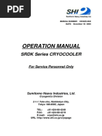 Sumitomo SRDK Operation Manual