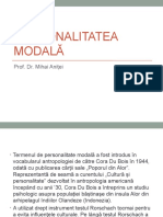 12 - Personalitatea Modala