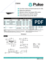 VDSL Filter Solutions: Mechanical