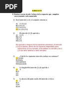 Ejercicio UNIDAD II Intervalos