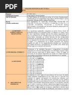 Analisis Tutela Seguros T-370-15