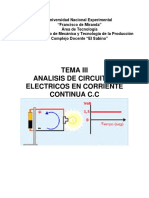 Tema III Cctos. C.C (Princ. Superposición - Transf. Fuentes)