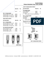 Nozzle Holders Clemco Industries Corp. Parts List 2005