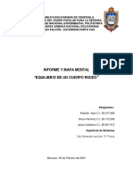 Informe y Mapa Mental Equilibrio de Un Cuerpo Rigido-RodolfoSoto-JesusGutierrez-OscarRamirez