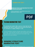 Narrative Text:: - Narrative Text Is An Imaginative Story To Entertain People