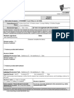 Assessment Coversheet: Student Signature: Date