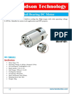 Handson Technology: 775 Ball Bearing DC Motor