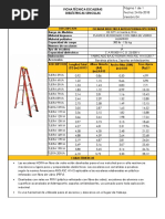 Ficha Tecnica Escalera Dielectrica Tipo Tijera