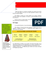 Apunte Nº3 - Pulso, Tempo, Acento, Compás y Ritmo