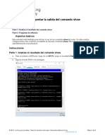 17.5.9 Packet Tracer - Interpret Show Command Output