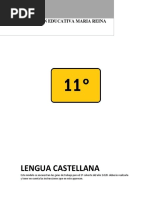 Modulo de Lengua Castellana 11º