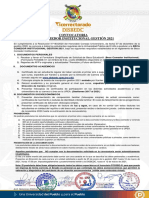 Convocatoria Beca Comedor Institucional 2021