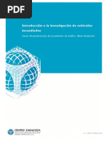 Introducción A La Investigación de Vehículos Incendiados: Curso Reconstrucción de Accidentes de Tráfico. Nivel Iniciación