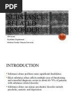 Substance Disorder 2020