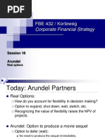 FBE 432 / Korteweg: Corporate Financial Strategy