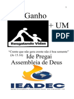 EU Ganho+ Um para Cristo