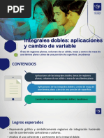 Aplicaciones de Integrales Dobles y Jacobianos