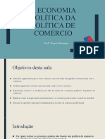 A Economia Política Da Política de Comércio