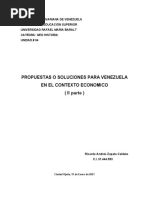 Propuestas de Mejoras para Venezuela Salud