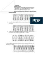 TALLER DE ESTADISTICA Distribuciones de Frecuencia