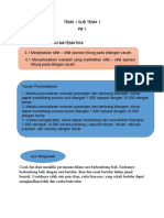 Matematika Tema 1 ST 1 PB 1