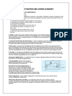 Fire Fighting NBC Norms Summary