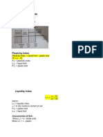 Atterberg Limits Formula