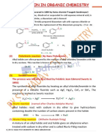 The Reaction Was Discovered in 1884 by Swiss Chemist Traugott Sandmeyer