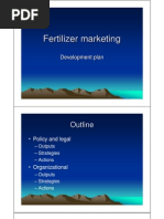 Fertilizer Marketing Plan