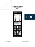 Manual de Operacion de Dakota MVX (001-016)