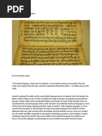 Sanskrit Letters and Chakras