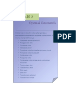 PCD 5 Operasi Geometrik