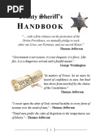 Sheriffs Handbook